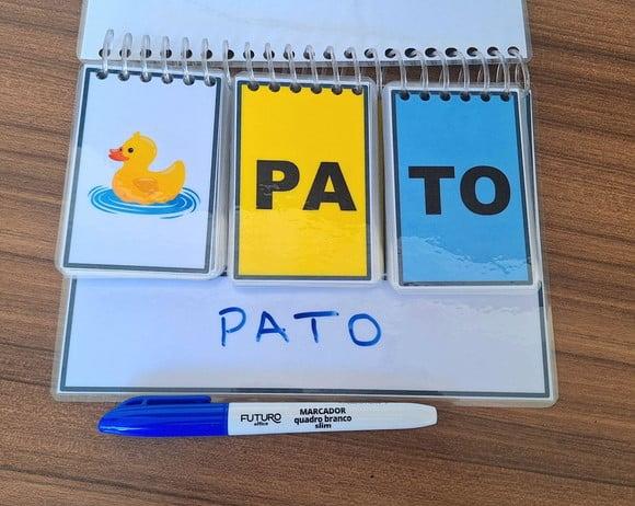 Mini Caderno Formando Palavras Dissilabas