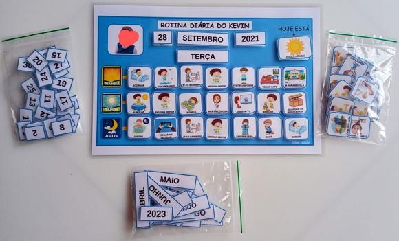 Quadro de Rotina Tamanho A3