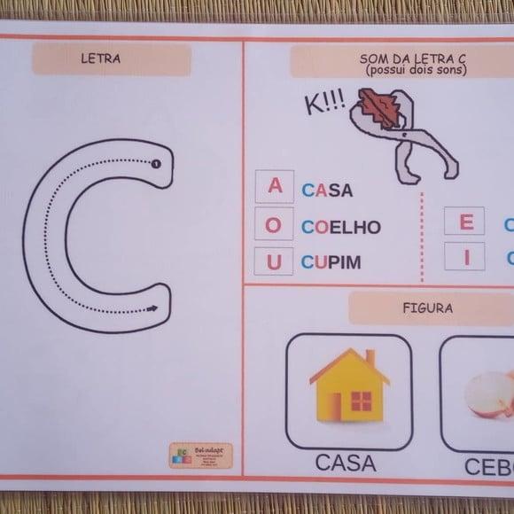 Alfabeto com Onomatopeias