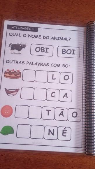 Apostila de Alfabetização