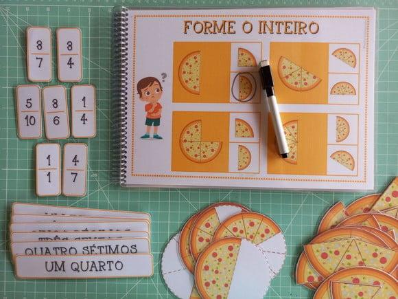 Caderno de Frações