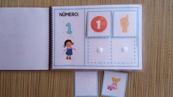 Caderno de Números 1 a 9