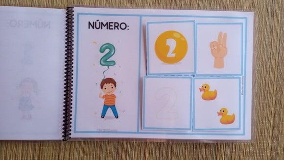 Caderno de Números 1 a 9