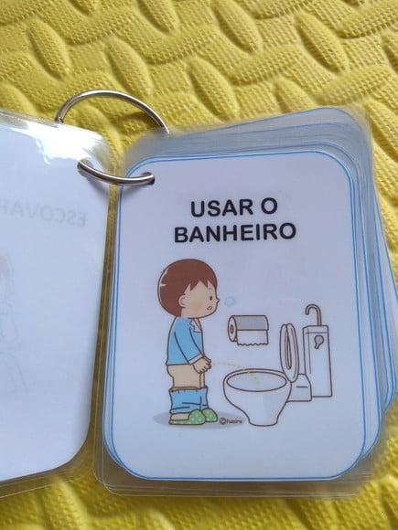 Chaveiro de Rotinas-menino