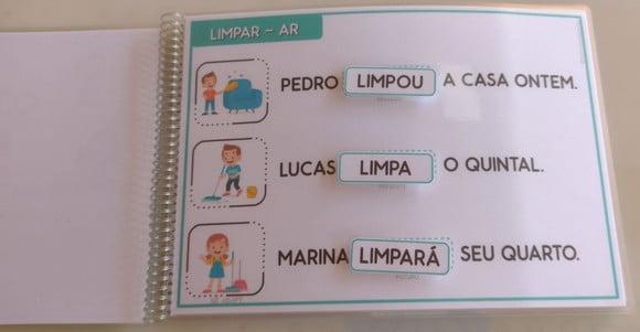 Completa Frases com Verbos