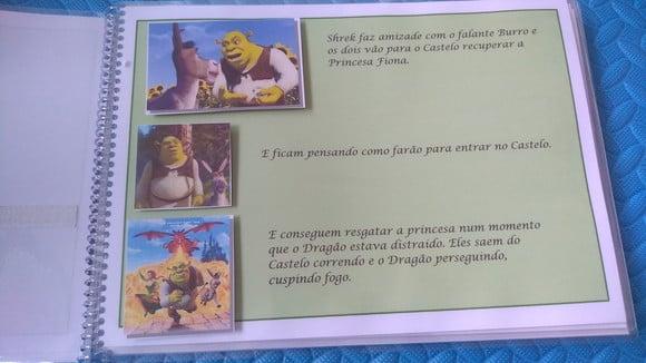 Livro adaptado do Shrek