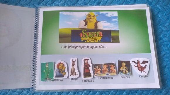 Livro adaptado do Shrek