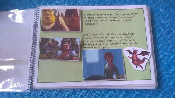 Livro adaptado do Shrek