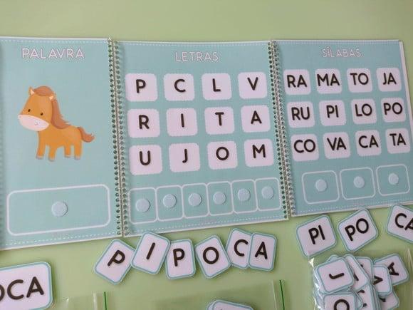Palavras, Letras e Sílabas (trissílabas)
