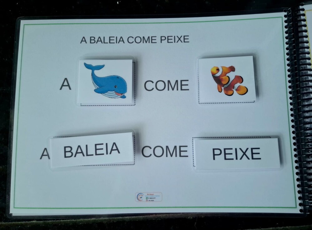 Leitura e Construção de frases simples