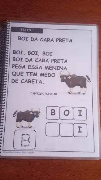 Apostila de Alfabetização