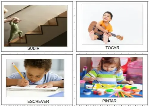 Cads Verbos de Ações