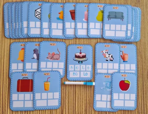 Cards Consciência Fonológica Versão Fisica