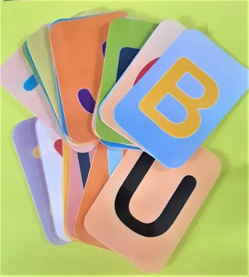 Cartas com o Alfabeto
