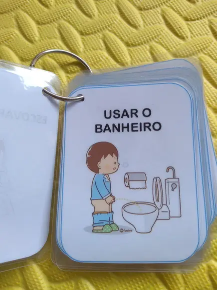 Chaveiro de Rotinas-menino