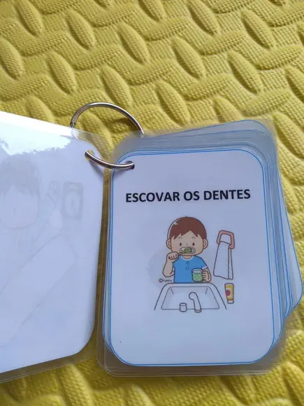Chaveiro de Rotinas-menino