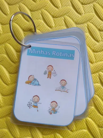 Chaveiro de Rotinas-menino
