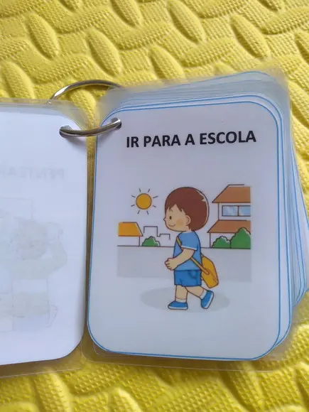 Chaveiro de Rotinas-menino