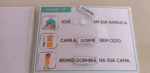 Completa Frases com Verbos