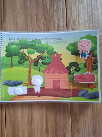 História Clássica os Três Porquinhos
