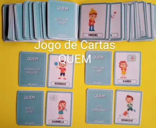 Jogo de Cartas Quem