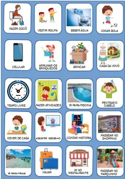 Kit Figuras de Rotina