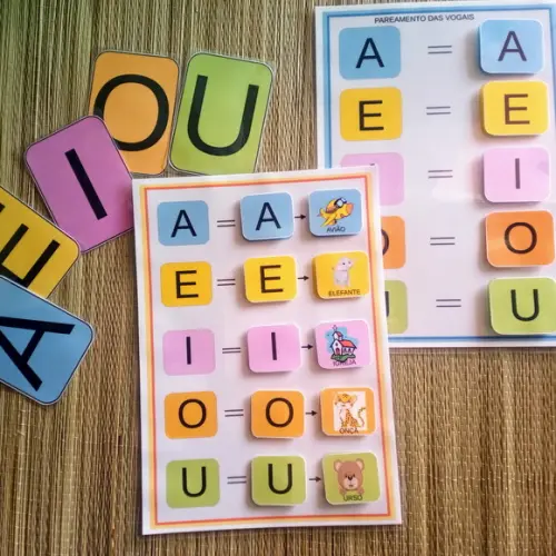 Kit Pareamento das Vogais