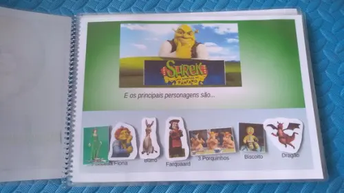 Livro adaptado do Shrek