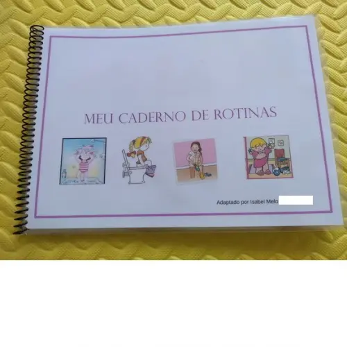 Meu Caderno de Rotinas para Meninas