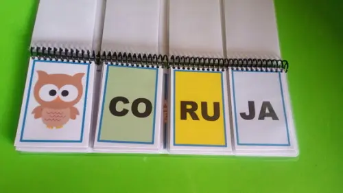 Mini Caderno Formando Palavras Trissilabas