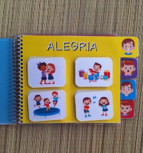 Mini Fichario das Emocoes