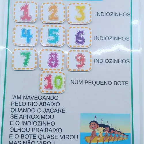Músicas para trabalhar numerais