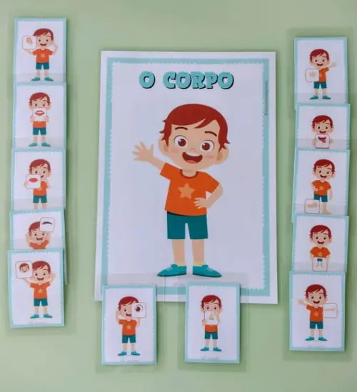 O Corpo- menino e menina