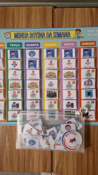 Quadro de Rotina Semanal