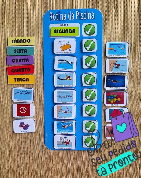 Rotina Vertical para Piscina