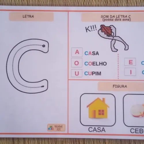 Alfabeto com Onomatopeias