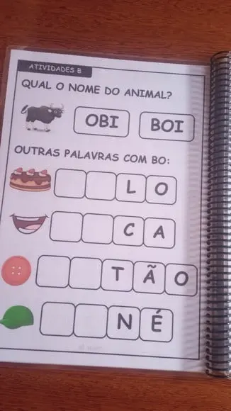 Apostila de Alfabetização