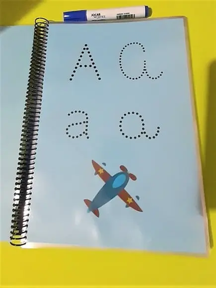 Caderno de Caligrafia