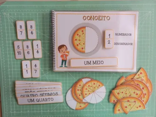 Caderno de Frações