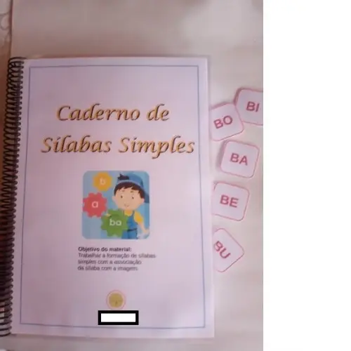 Caderno de Silabas Simples