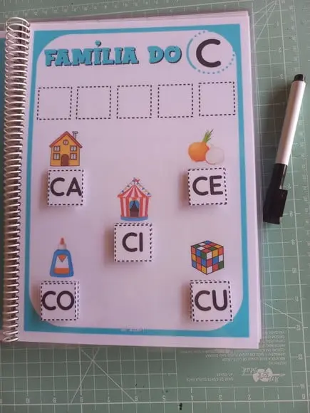 Caderno Famílias Silábicas