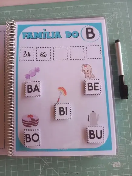 Caderno Famílias Silábicas