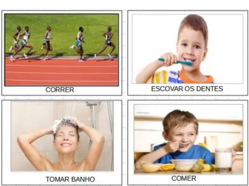 Cads Verbos de Ações