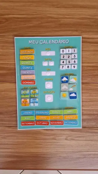 Calendário Tamanho A3