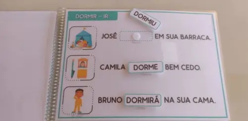 Completa Frases com Verbos