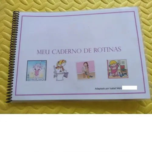 Meu Caderno de Rotinas para Meninas