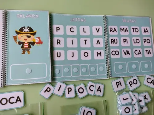 Palavras, Letras e Sílabas (trissílabas)