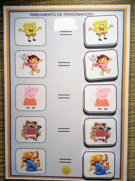 Pareamento de Personagens