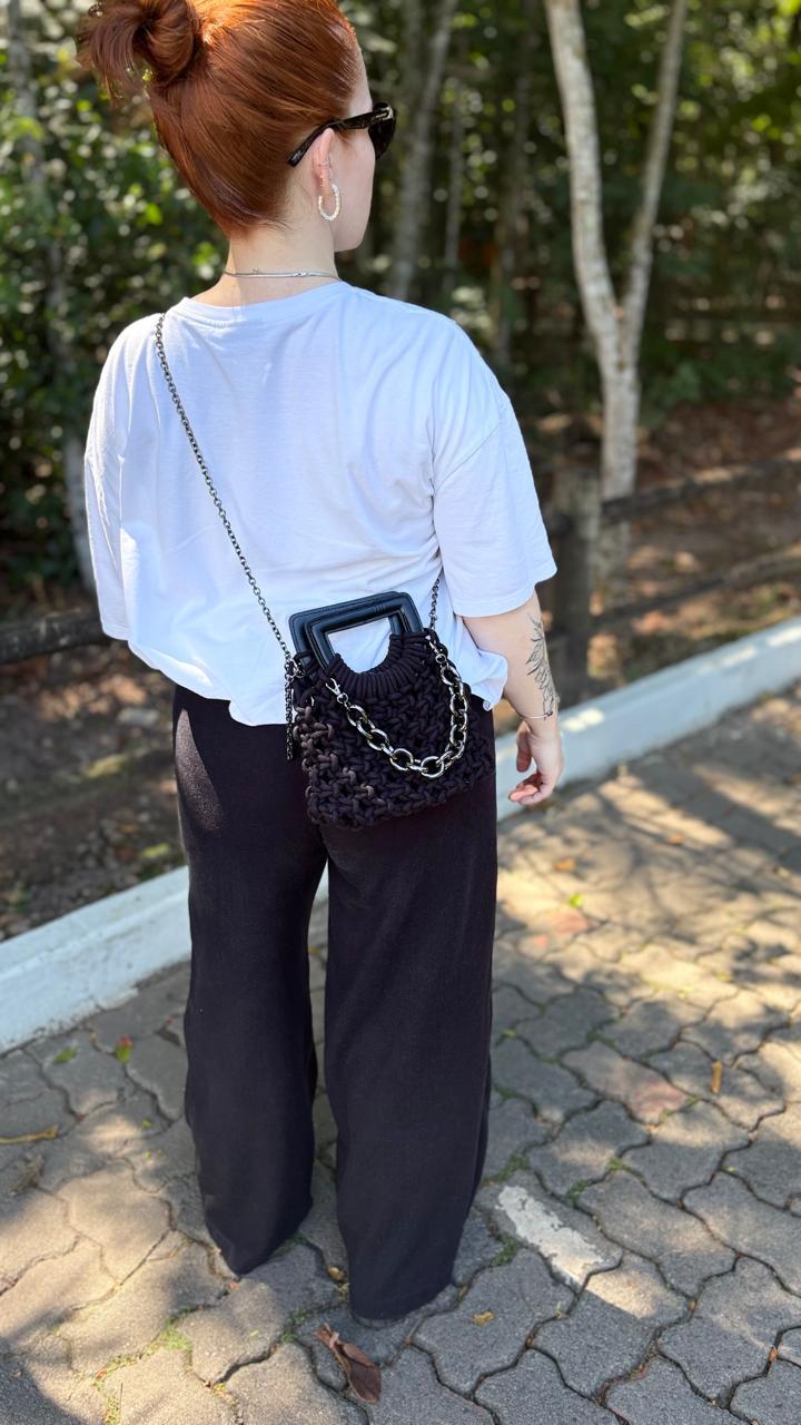 Bolsa em Macramê