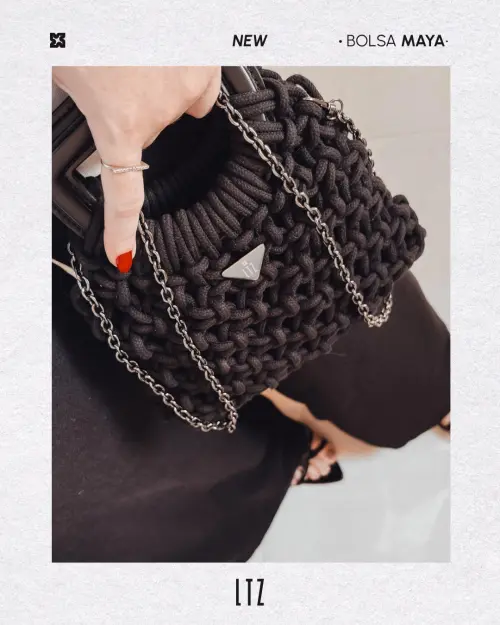 Bolsa em Macramê – Maya